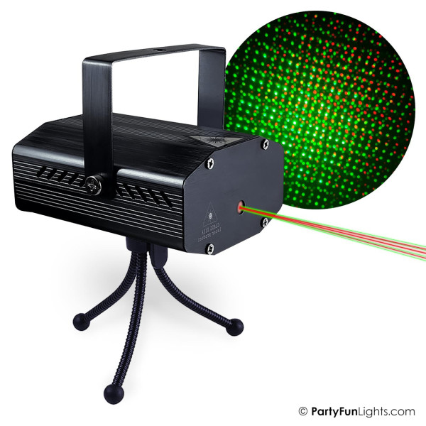 Laser licht USB LED rood/groen