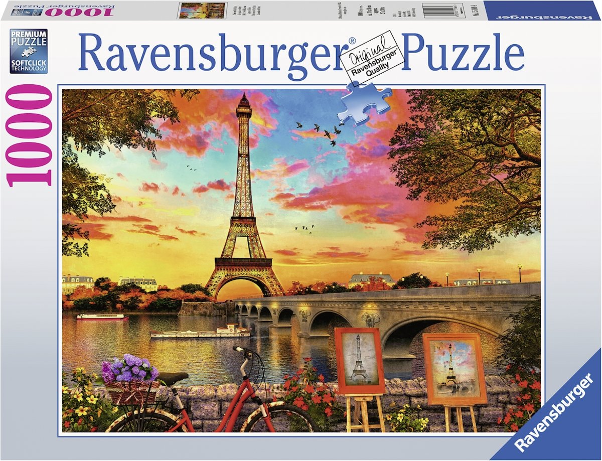 Ravensburger Puzzel Les Quais De Seine 1000 Stukjes