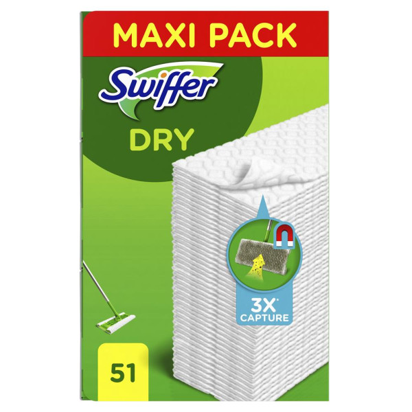 Swiffer Dry Stofwisdoekjes 51 stuks