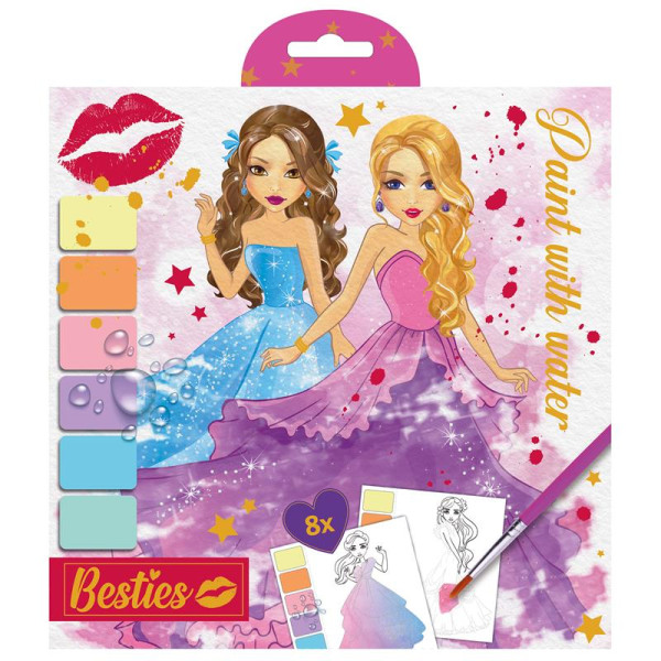 Grafix Besties Verven met water 20x20cm