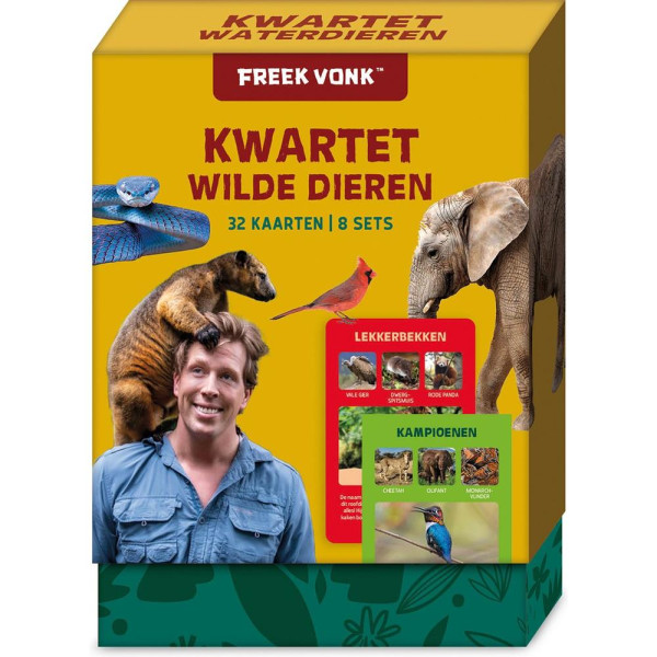 Freek Vonk dierenkwartet - Wilde dieren