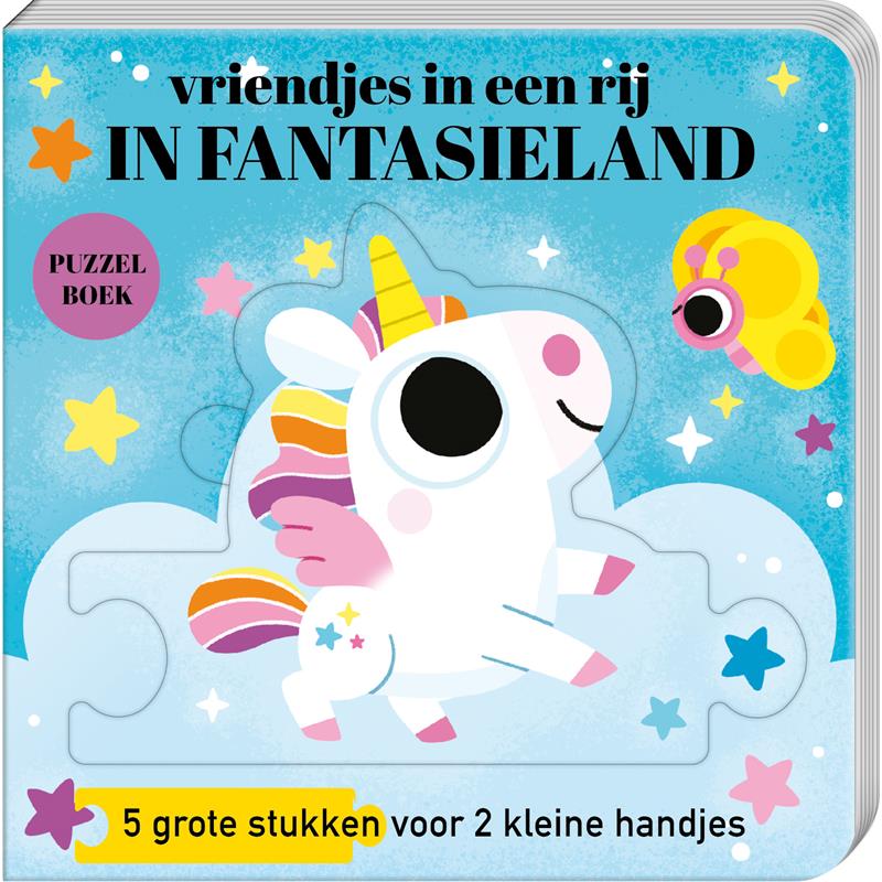 vriendjes in een rij In Fantasieland