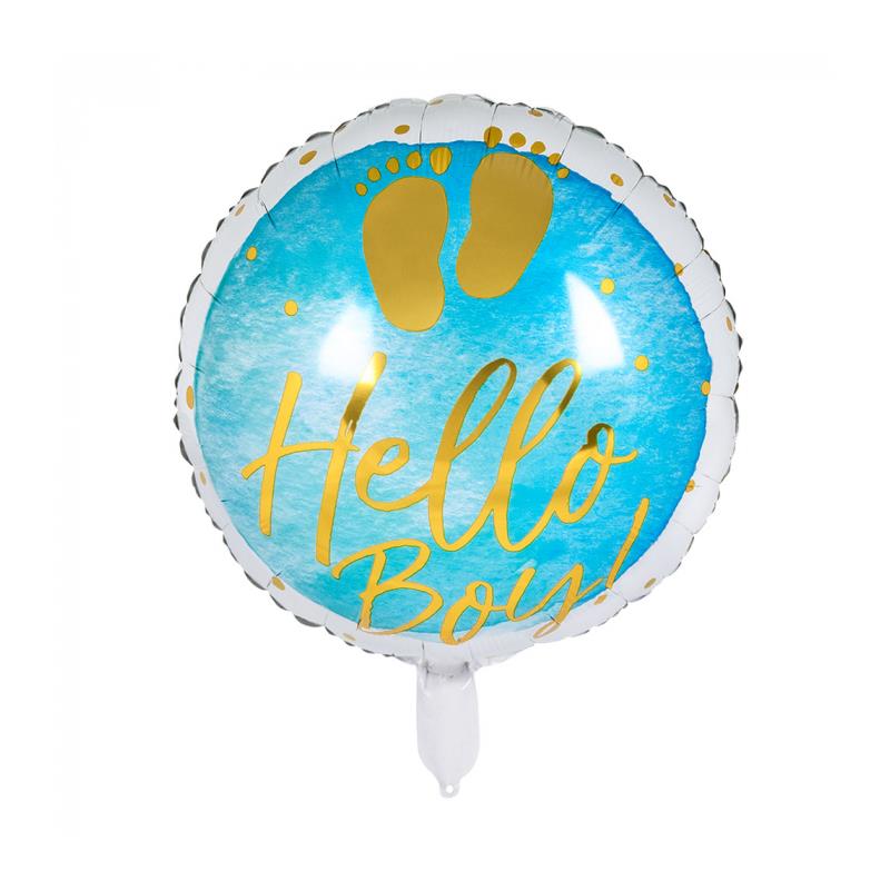 Folieballon Hello Boy! ?45cm