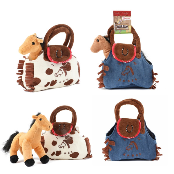 Toi Toys Paard in handtas