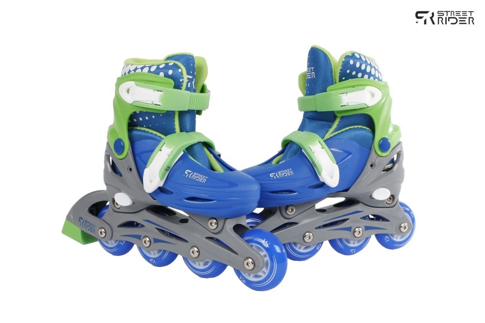 Inline skates blauw verstelbaar mt30-33