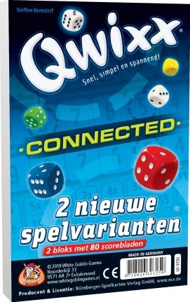 White Goblin Games uitbreidingsset Qwixx Connected