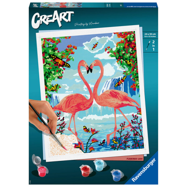 Ravensburger CreArt Flamingo Love