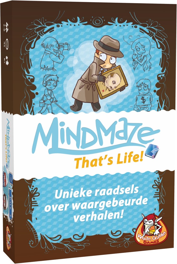 White Goblin Games gezelschapsspel Mindmaze: That's Life (NL)