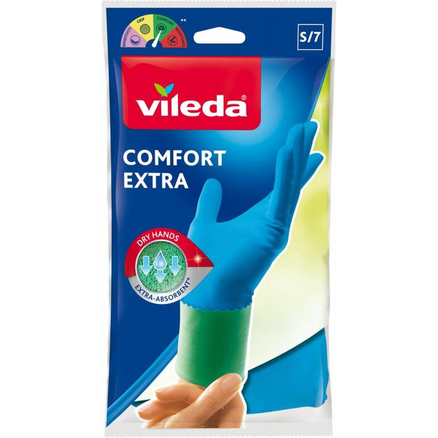 Vileda Handschoenen Comfort Extra S 1pr