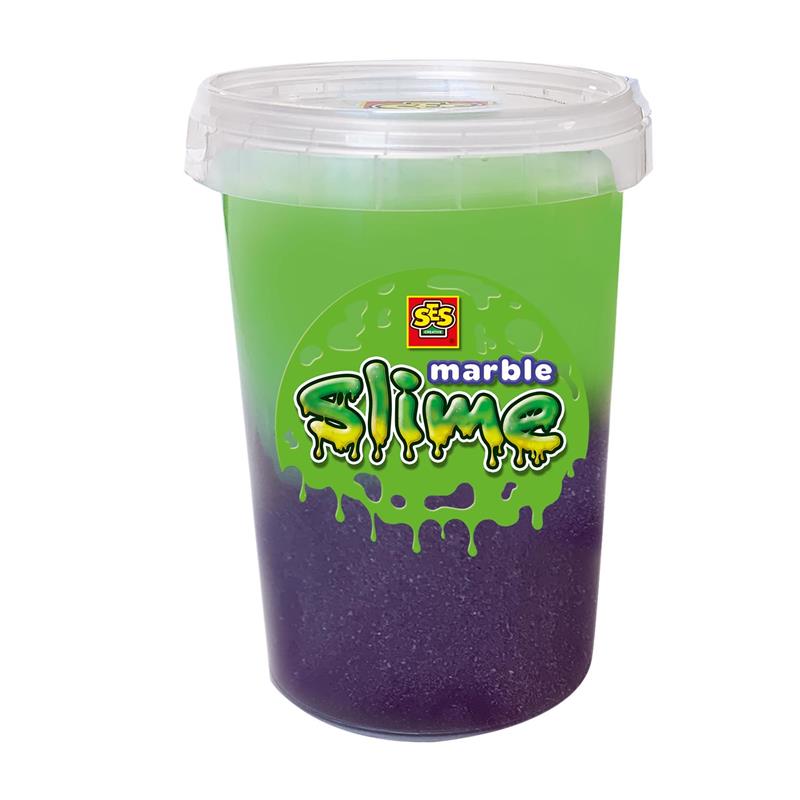 Ses Marble Slime - Paars En Groen 200gr