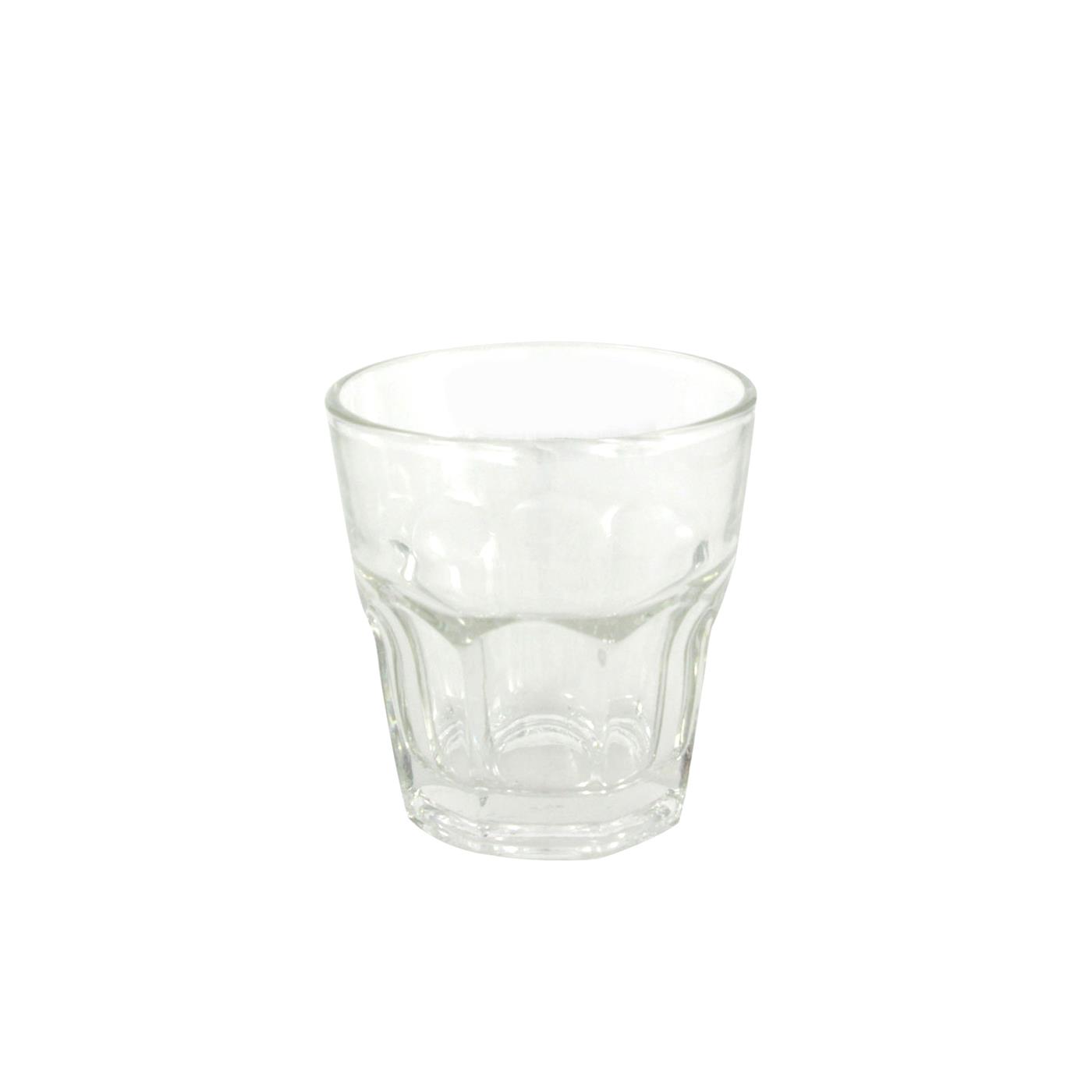 Merkloos Drinkglas Facet 8x8,5cm 240ml Doos A 6