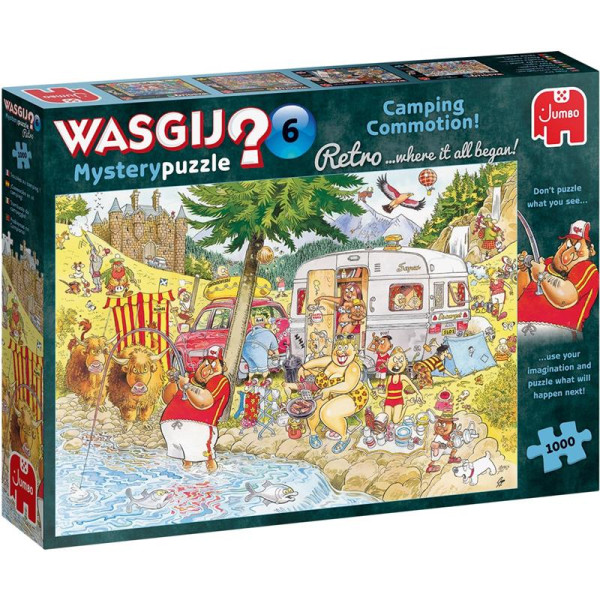 Jumbo Wasgij Retro Mystery 6 - 1000pc