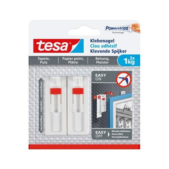 Tesa Verstelbare Klevende Spijker 2x1kg