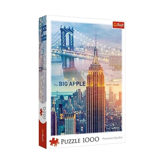 New York at dawn-Trefl 1000 pcs Legpuzzel