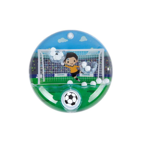 Voetbal waterspel 10x10x5cm