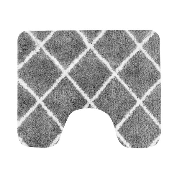 Dutch House Menton Toiletmat 60x50cm Grey