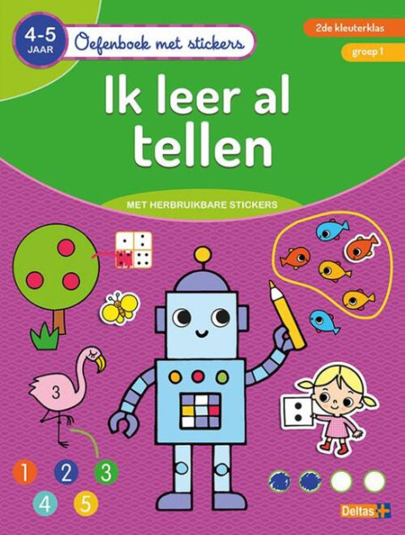 Oefenboek Ik leer al tellen (4-5jr)