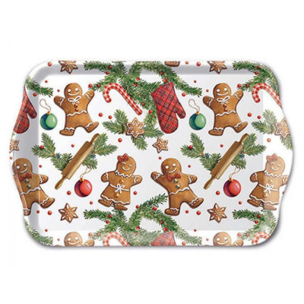 Ambiente Tray 13x21cm Gingerbread