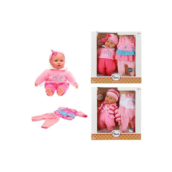 Toi Toys Babypop 40cm met kledingset