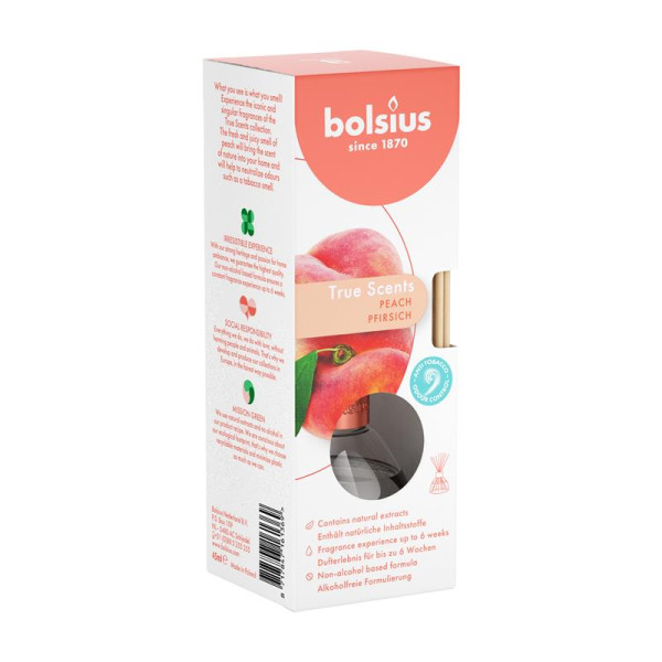 Bolsius Geurverspreider Peach 45ml