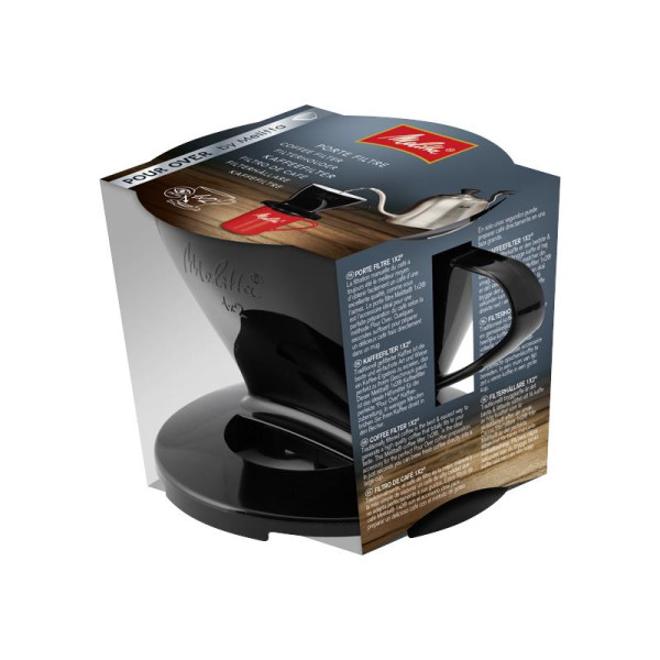 Melitta Koffiefilter zwart 1x2