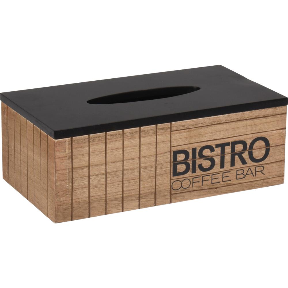 Tissuehouder Bistro 25x13,5x9cm