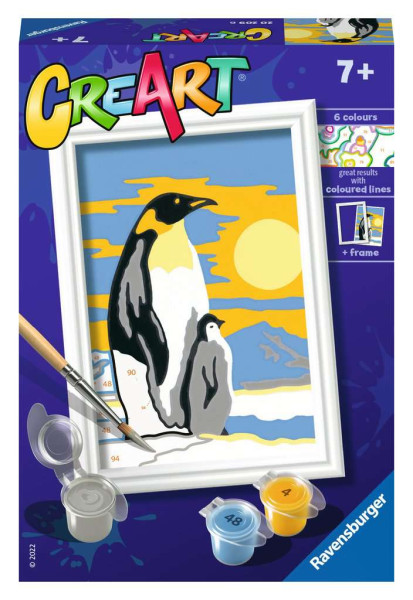 Ravensburger CreArt Penguin Family