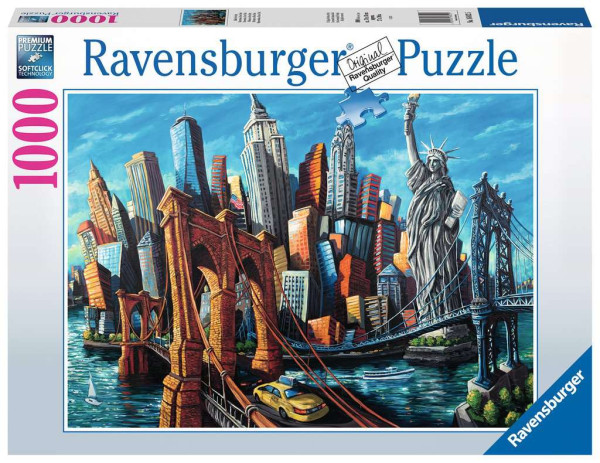 Ravensburger puzzel Welkom in New York