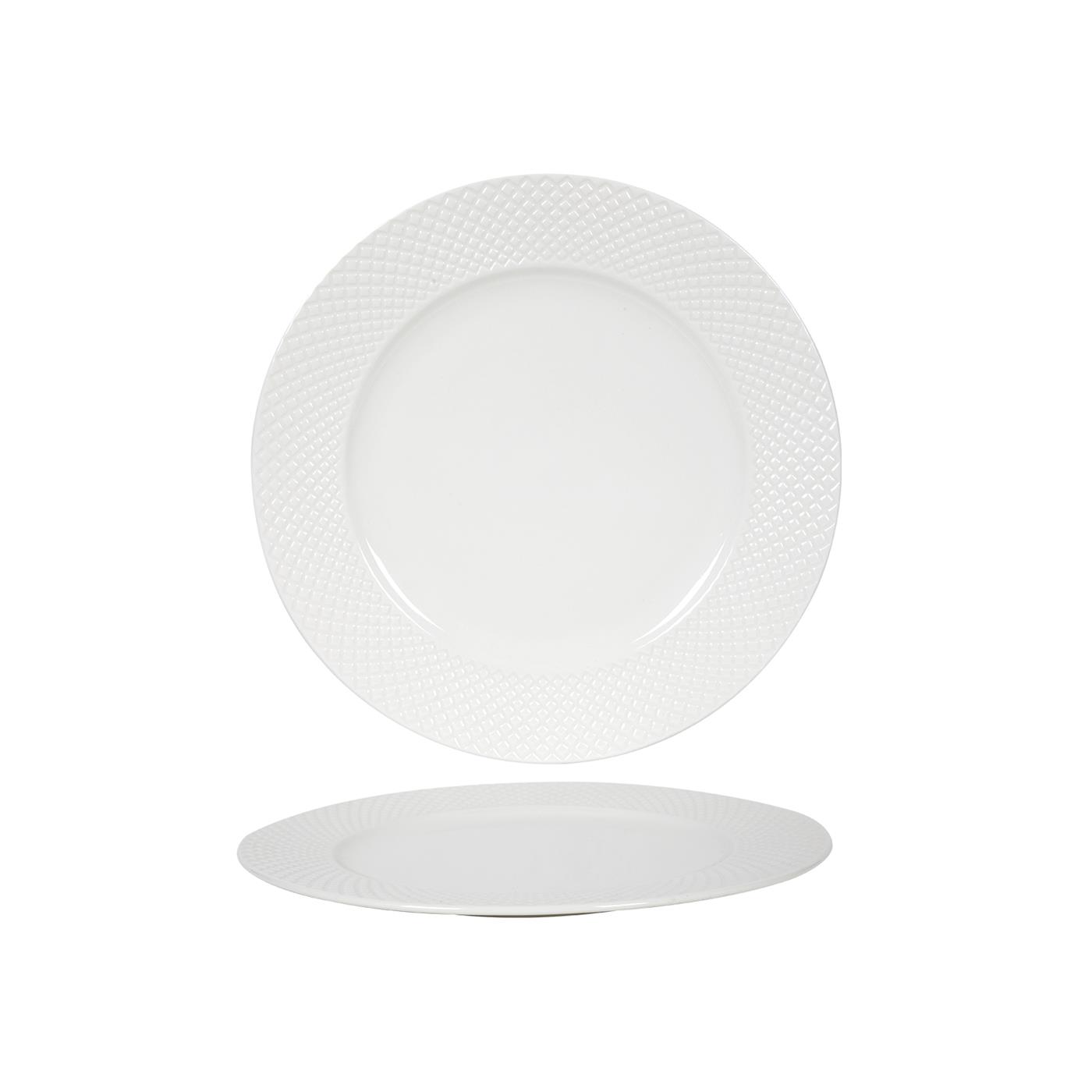 Dinerbord Porselein Diamond ?27cm Doos A 6 Stuks