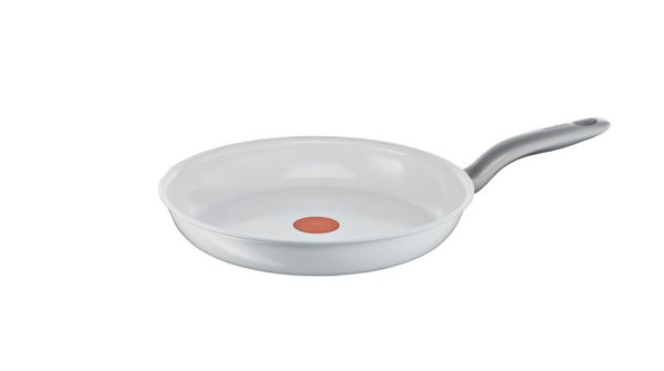 Tefal Ceramic Control White Koekenpan 24