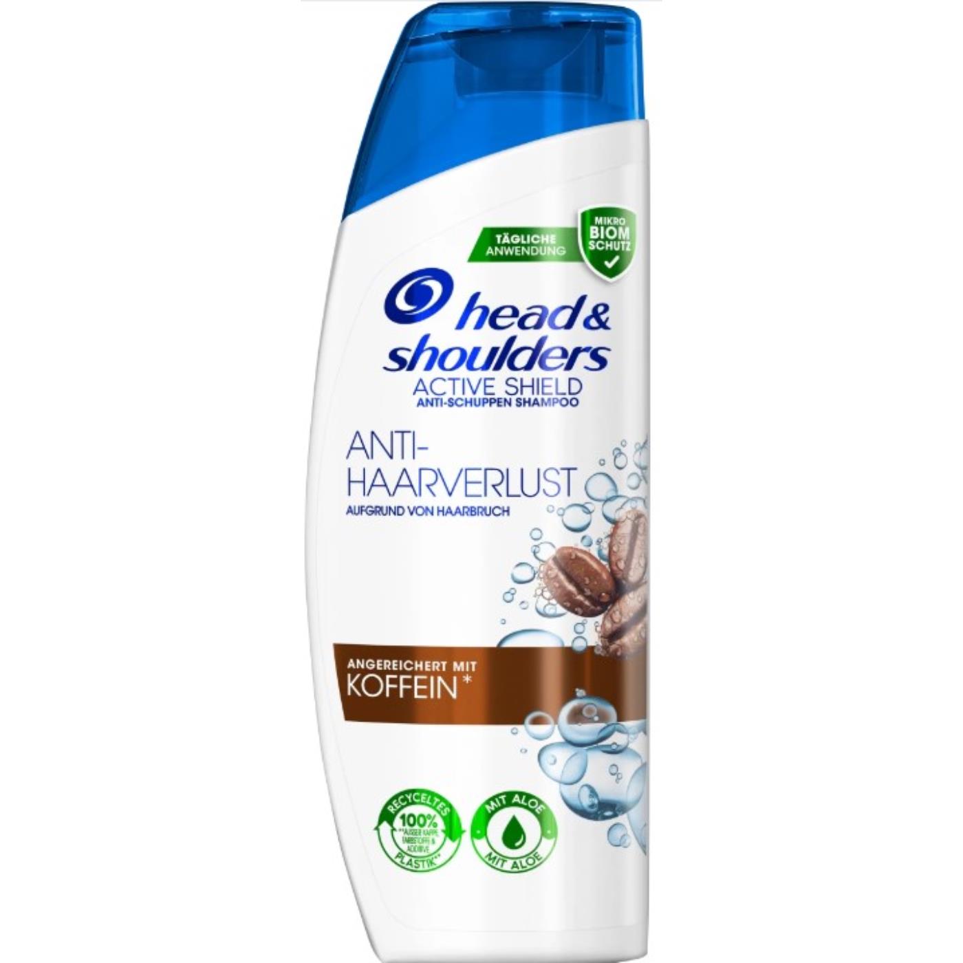 Head & Shoulders Shampoo Anti-haaruitval Cafeïne 300ml