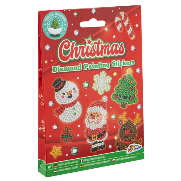 Grafix Kerst Diamond Painting Stickerset