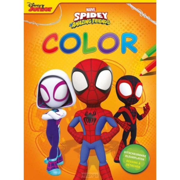 Deltas Marvel Spidey Color kleurblok