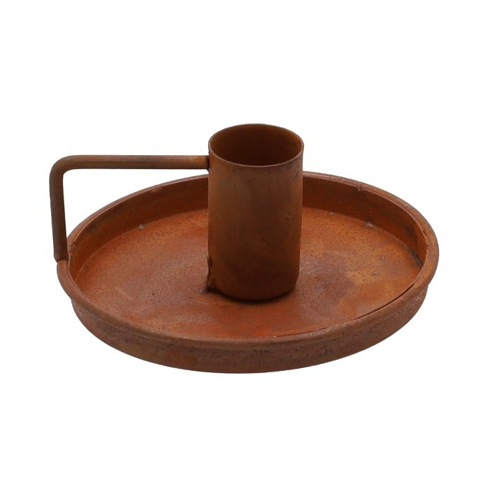 HBX Natural Living Kandelaar Blaker Dia9,3x4cm Rusty