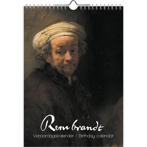 Rembrandt Verjaardagskalender A4