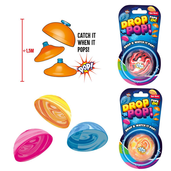 Toi Toys FUN Flipoppa Drop N Pop fidget