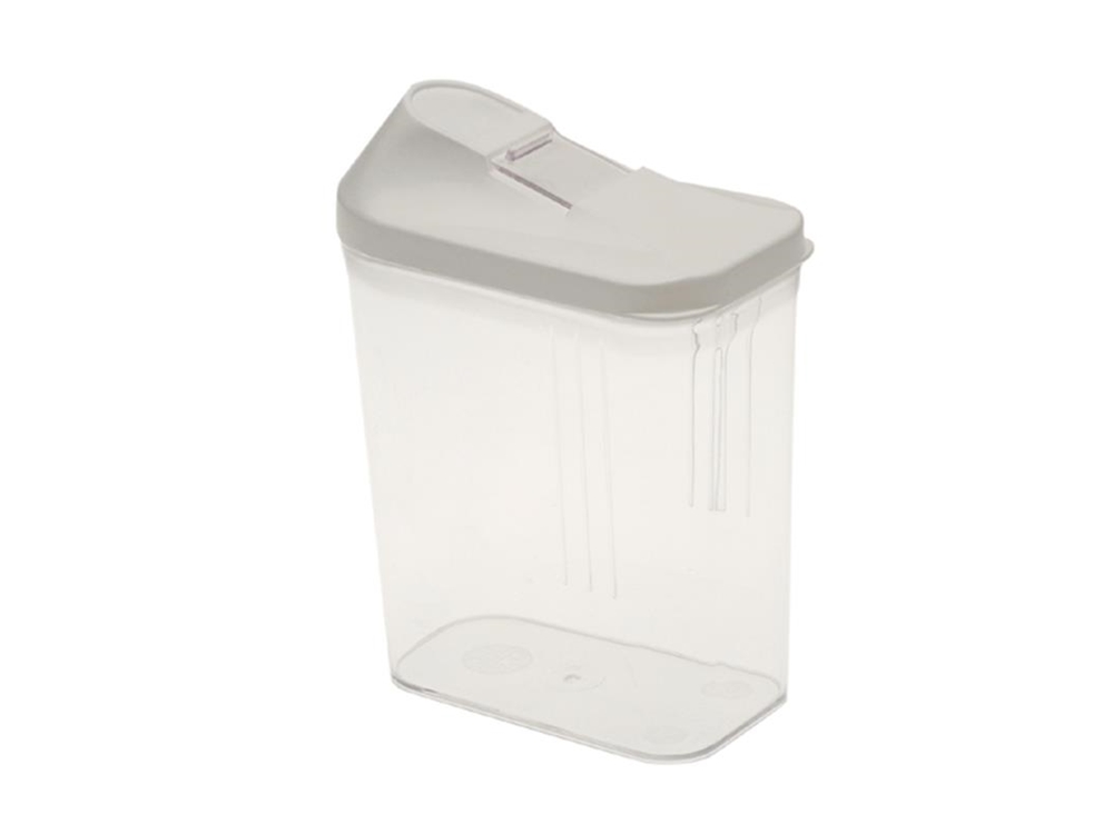 Keeeper Strooibus 0,75L 10,5x5,5x17cm Wit/transparant