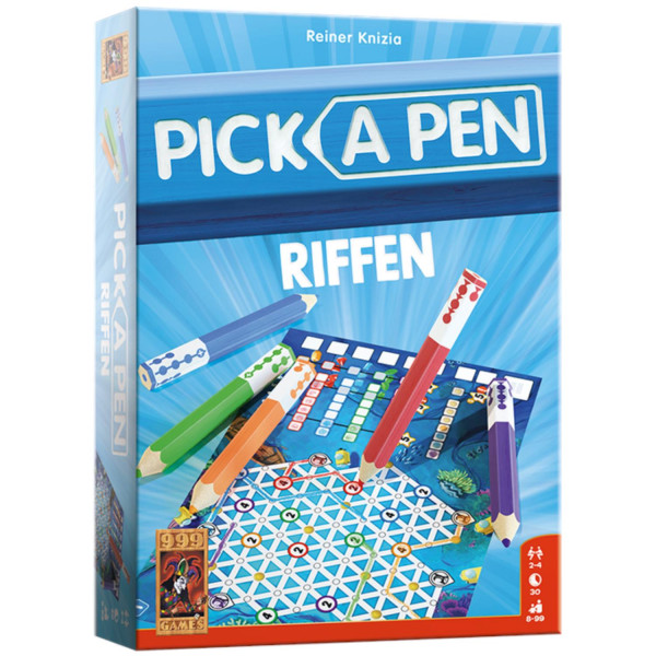 999 Games Pick a Pen Riffen Dobbelspel