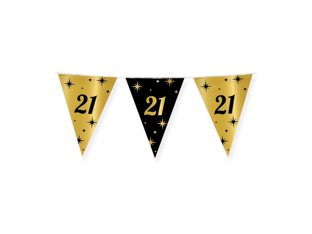 Classy Party flags foil 21