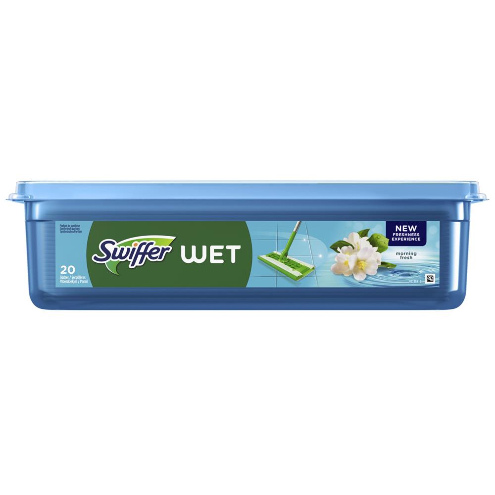 Swiffer Wet Vochtige Vloerdoekjes Alpengeur Doosje A 20 Stuks