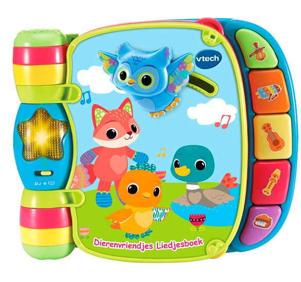 Vtech Dierenvriendjes Liedjesboek blauw