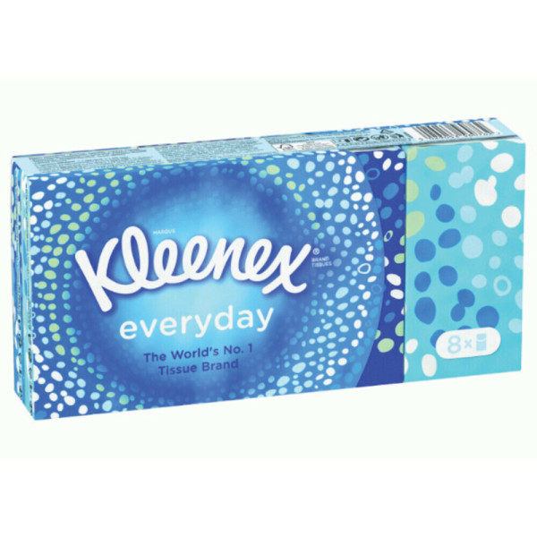 Kleenex zakdoekjes pak a 8x 9 stuks