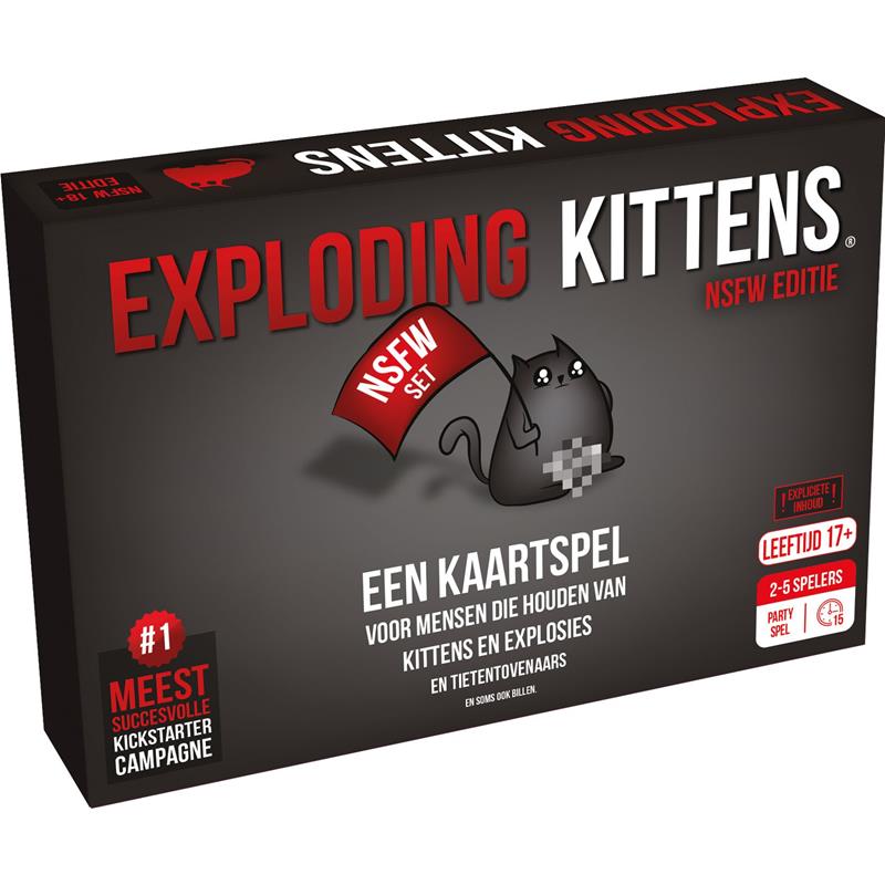 Exploding Kittens NSFW 18+ Kaartspel NL