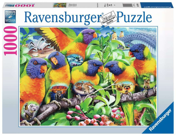 Ravensburger puzzel Land v/d lorikeets