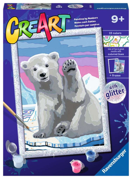 Ravensburger CreArt Pawsome Polar Bear