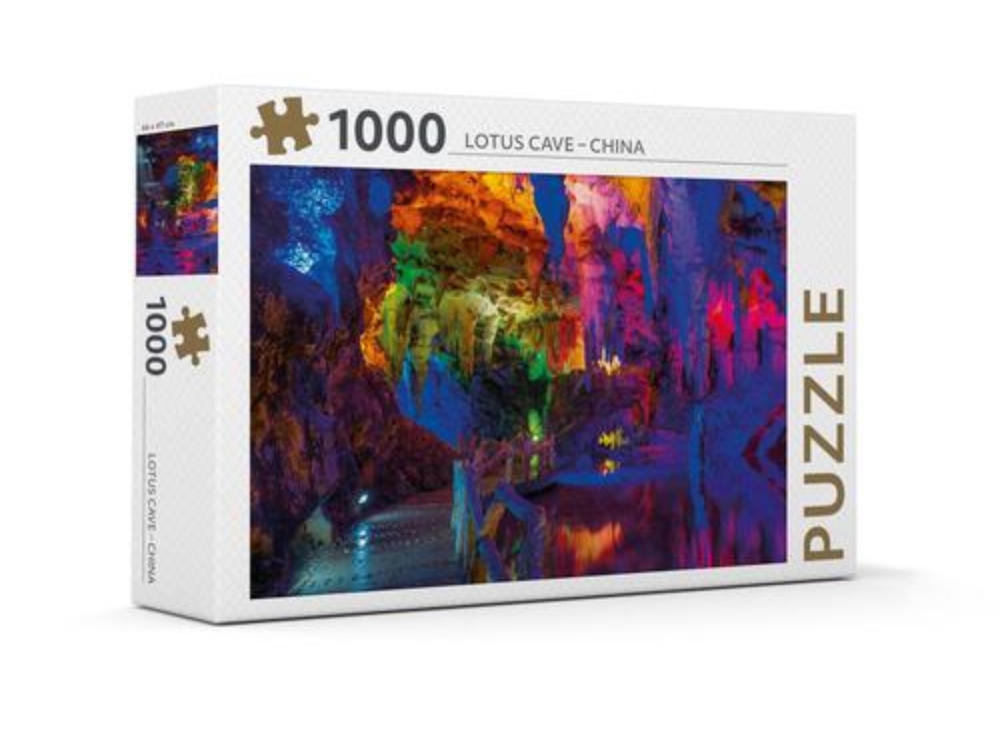 Rebo Productions legpuzzel Lotus cave China 1000 stukjes