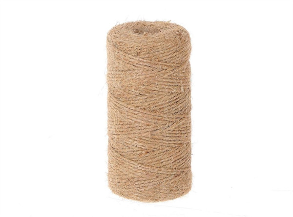 Jute touw op klos 100m x 0,2cm