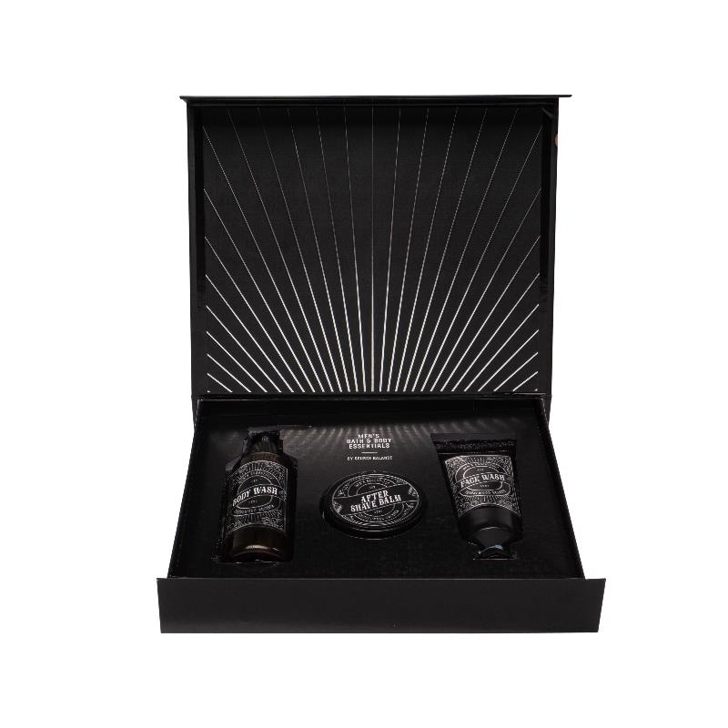 Men's Essentials Bad Giftset Luxe Met Bodywash, Aftershave Balsem En Facewash