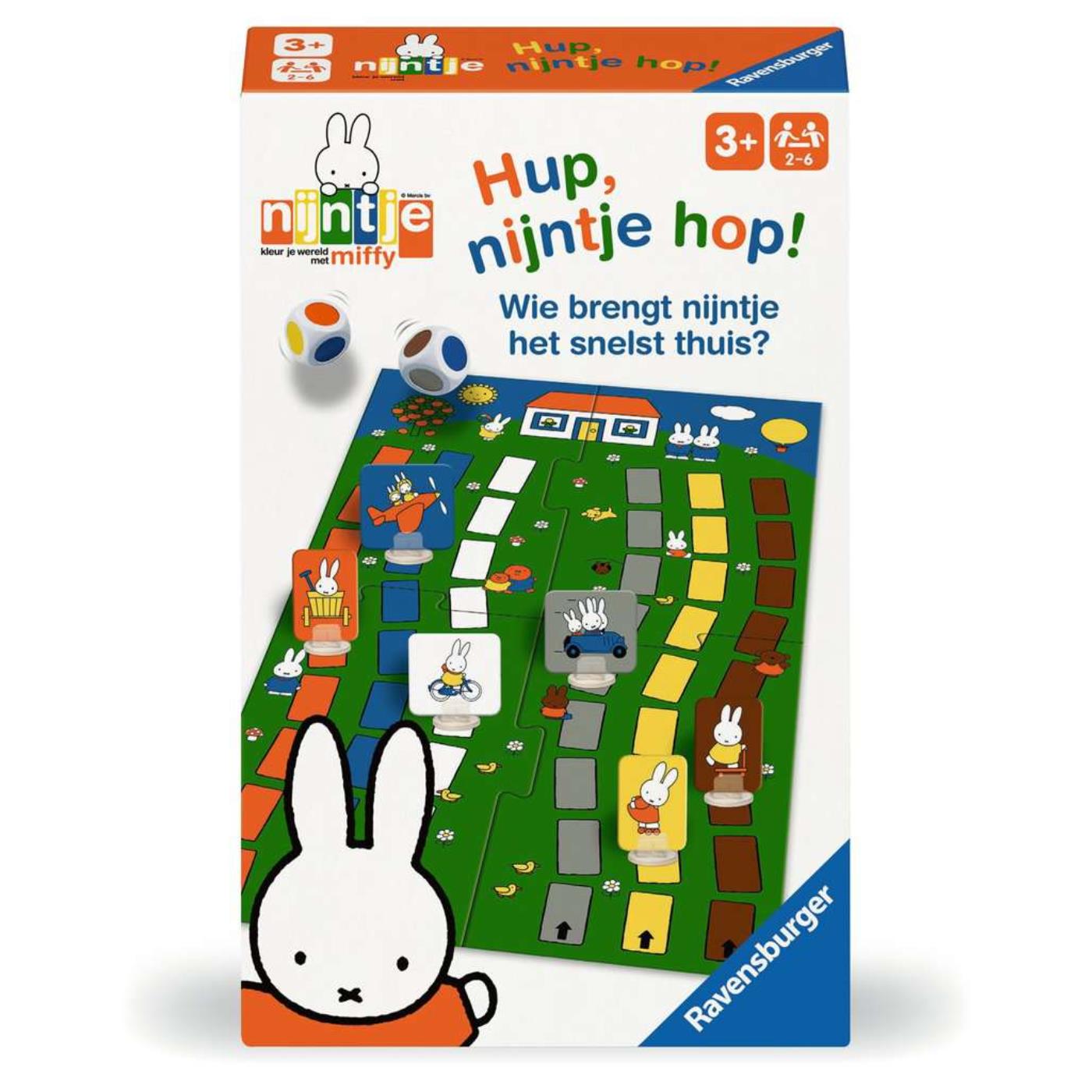 Ravensburger Hup Nijntje Hop Kleurendobbelspel