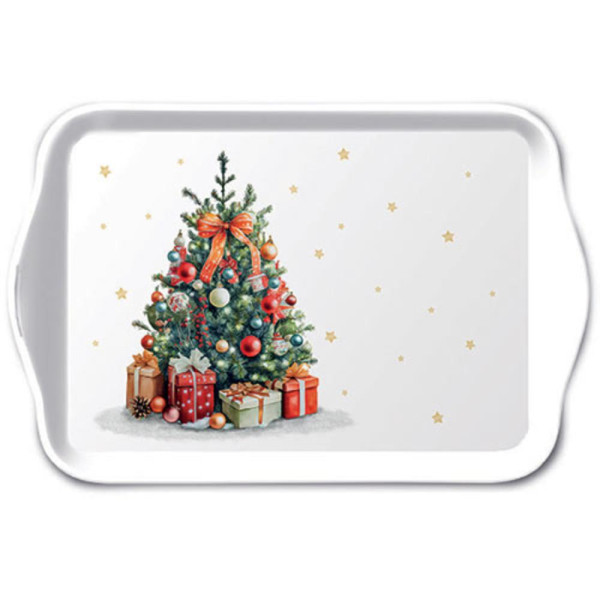 Ambiente Tray 13x21cm Christmas tree